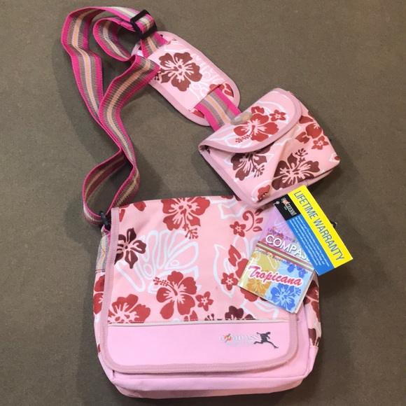 compass Handbags - 48 NEW COMPASS crossbody MESSENGER BAG